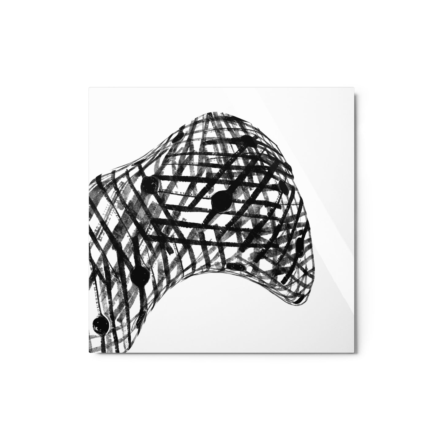 Oh That's My Sock Puppet - Metal Print